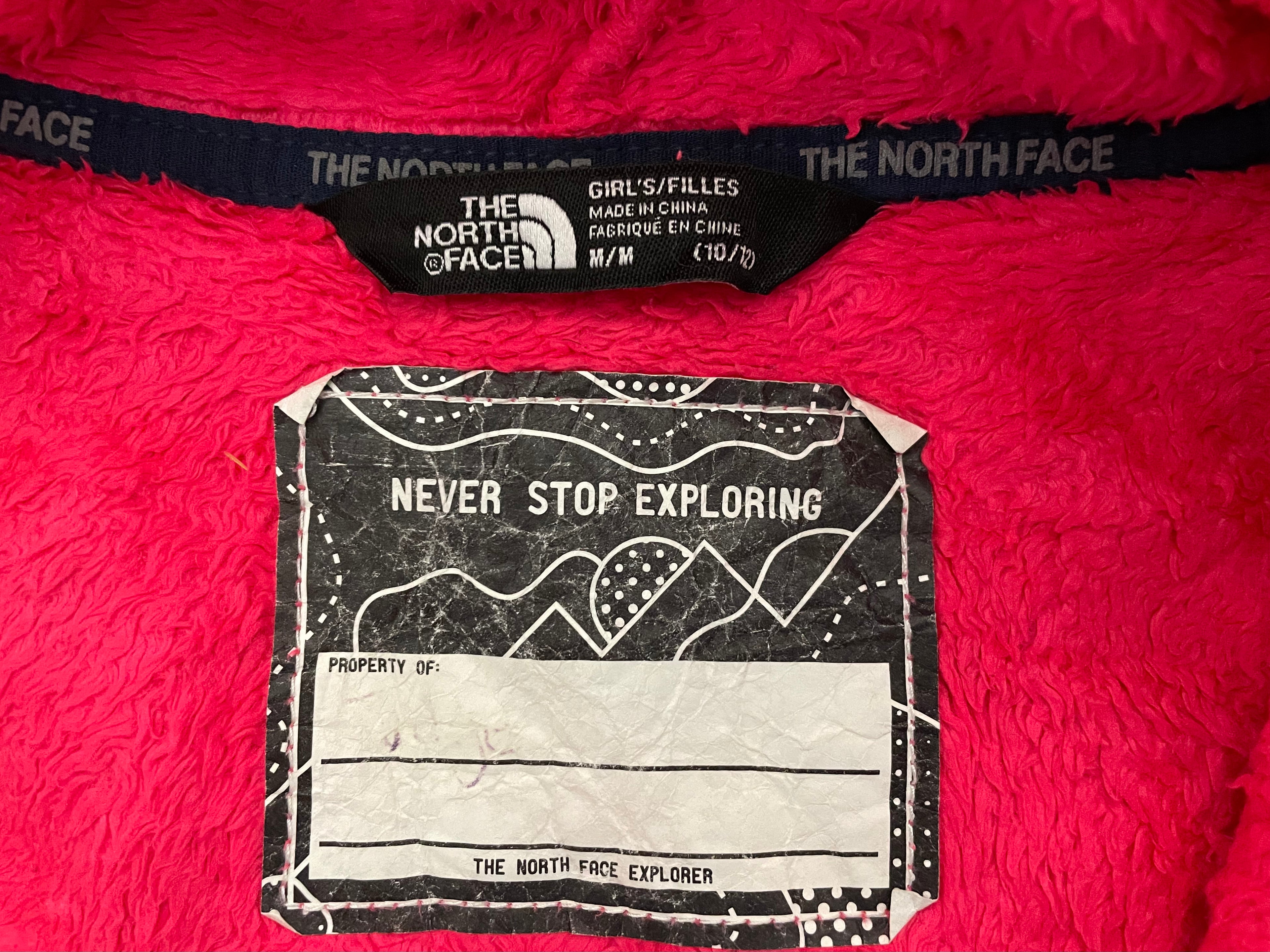 Fleece vest | North Face | maat 134/140 | Rood/Roze
