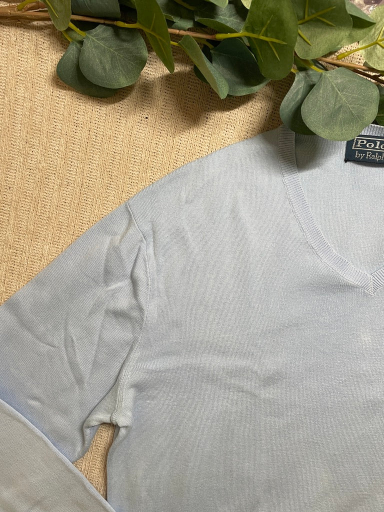 Ralph Lauren | pullover | maat M | licht blauw