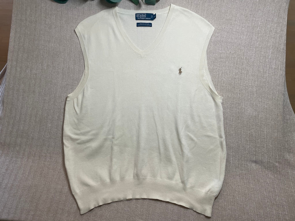 Ralph Lauren | spencer | maat XL | creme