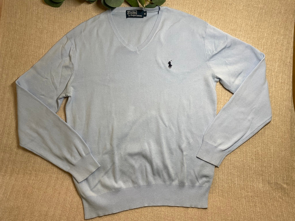 Ralph Lauren | pullover | maat M | licht blauw