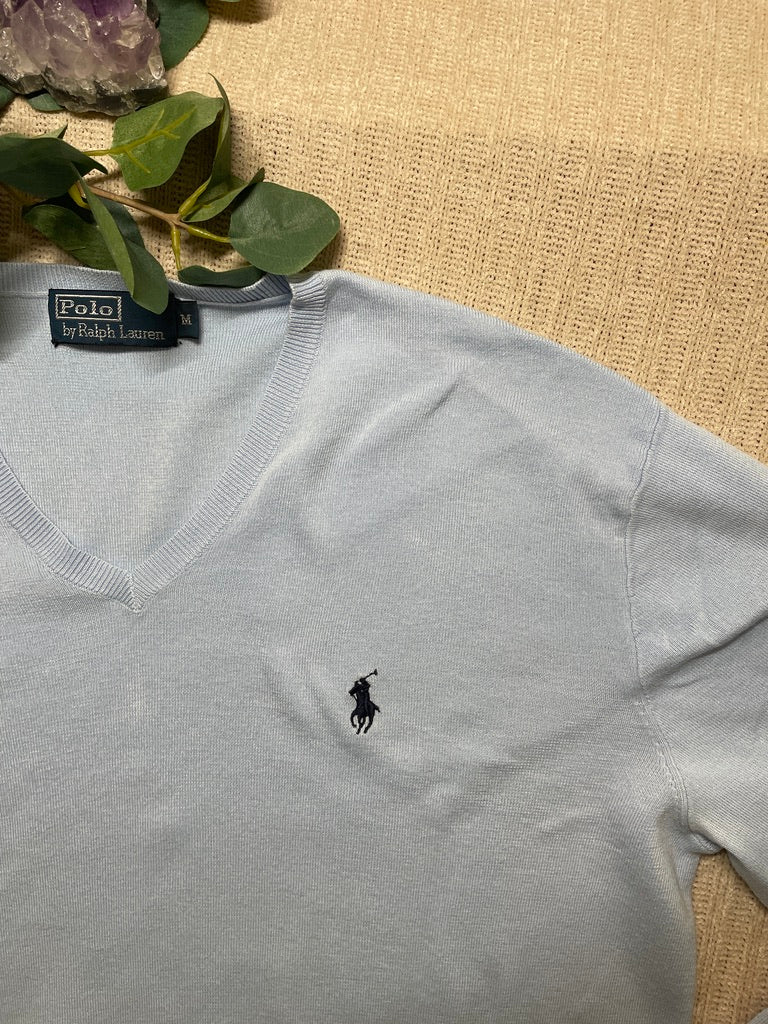 Ralph Lauren | pullover | maat M | licht blauw