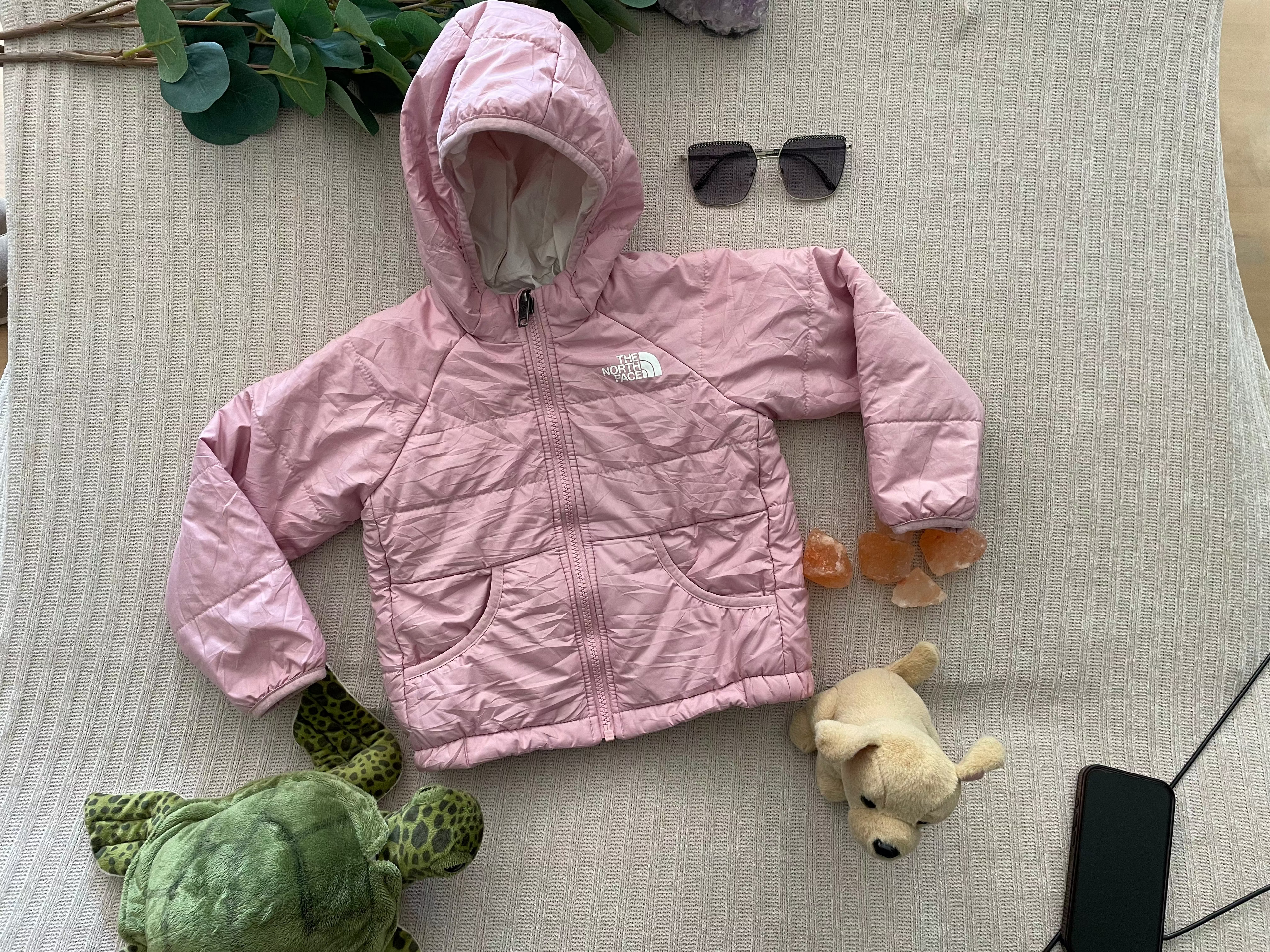 North Face | Winterjas | Roze | Maat 98