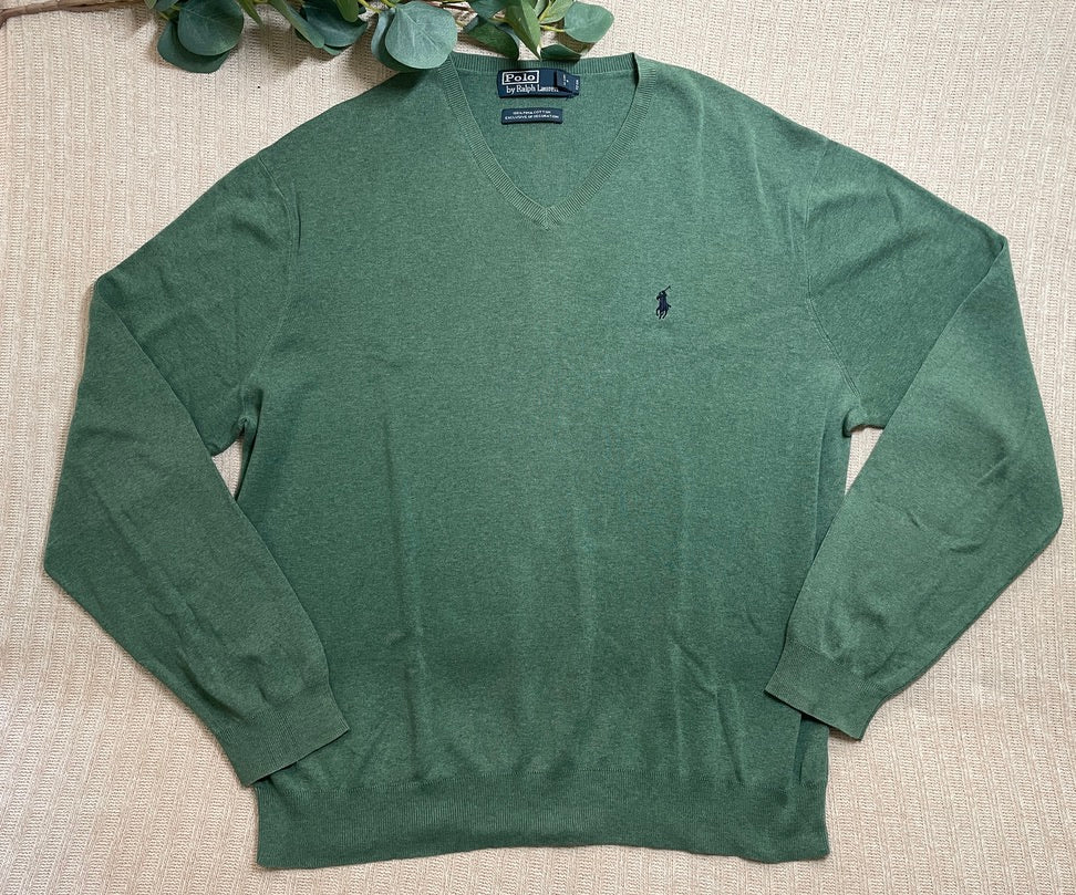 Pullover | Ralph Lauren | XXL | groen