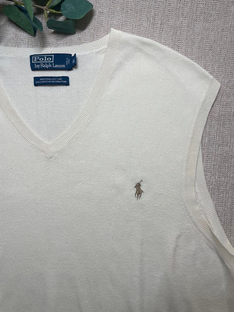 Ralph Lauren | spencer | maat XL | creme