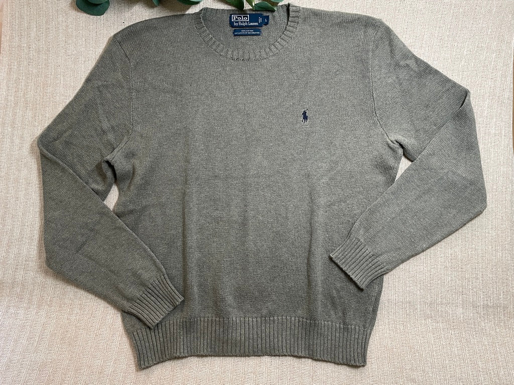 Trui | Ralph Lauren | L | grijs