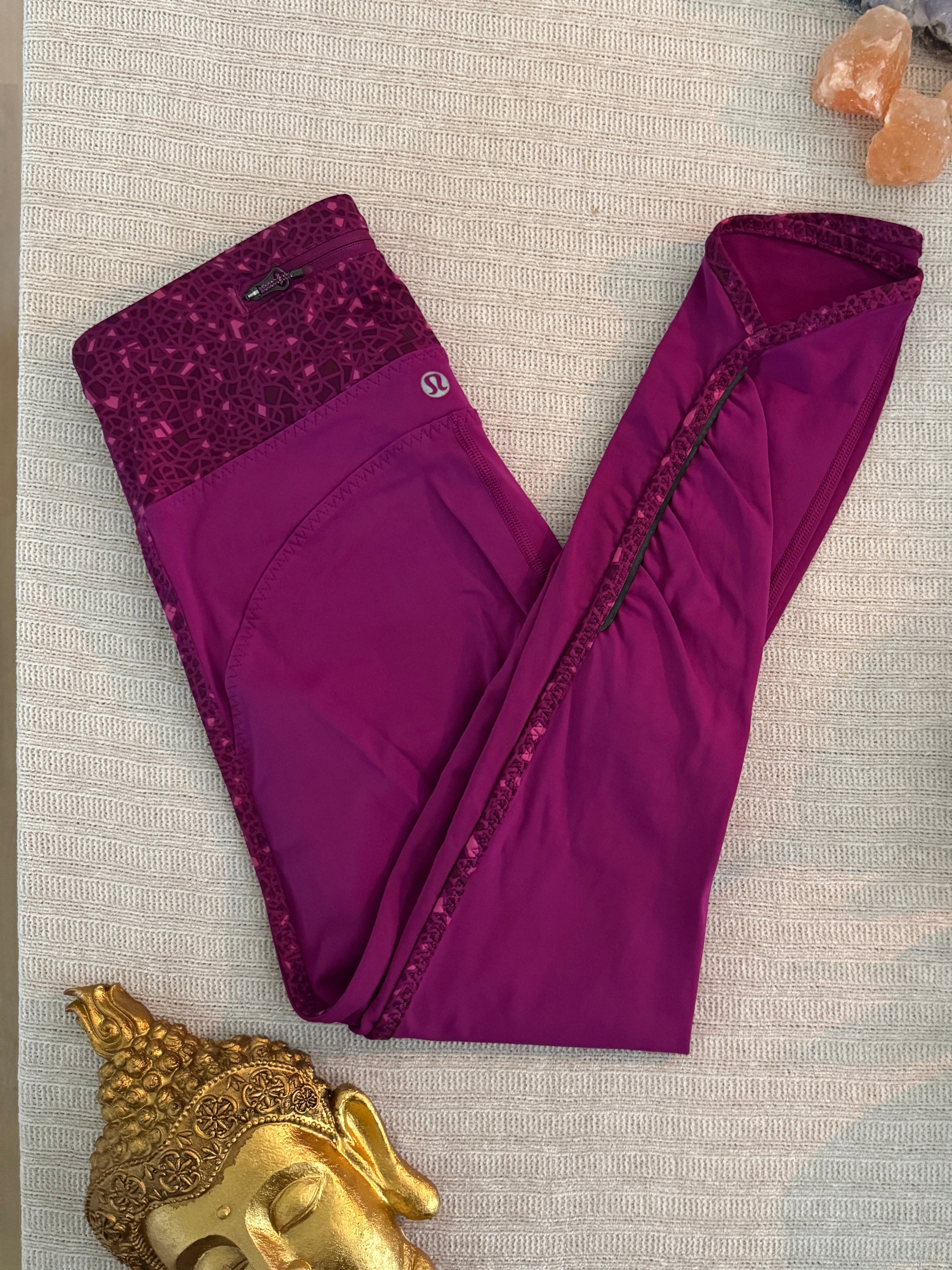 LuluLemon legging | Maat M (US 8) | 25 inch | Paars